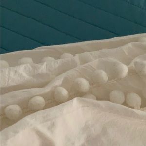 Crisp cotton white duvet cover Queen